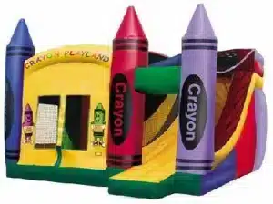 Crayon Inflatable Castle