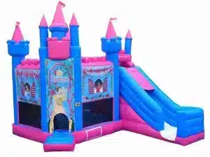 Princess Bouncy Castle With Slide