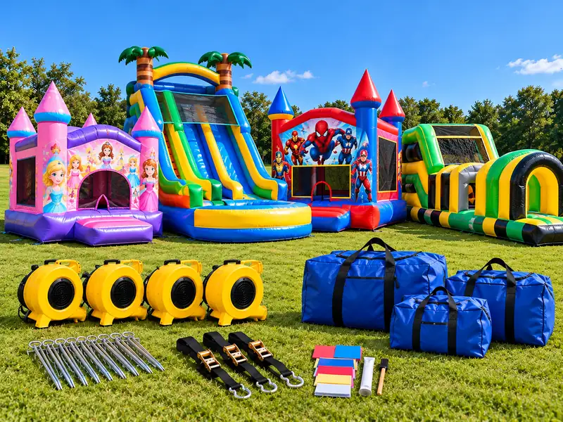 What Makes a Good Commercial Bouncy Castle Package Deal?